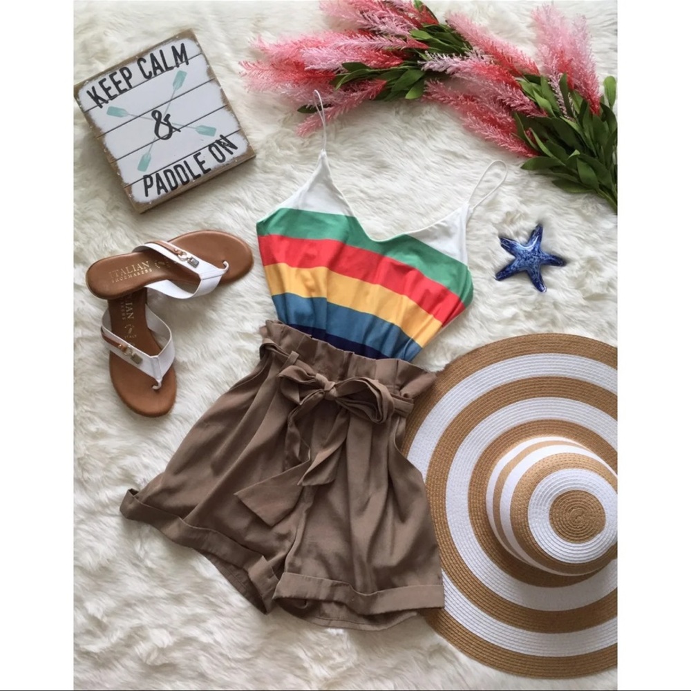 Colour Block Bodysuit